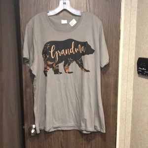 Grandma bear t shirt